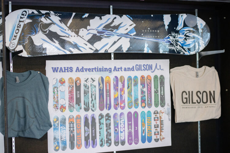 Local students design snowboard with Selinsgrove company News, Sports